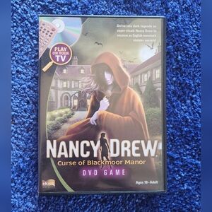 Nancy Drew Curse of Blackmoor Manor DVD game